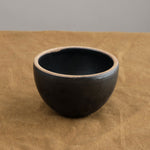 Incausa Large Stoneware Smudge Bowl in Black