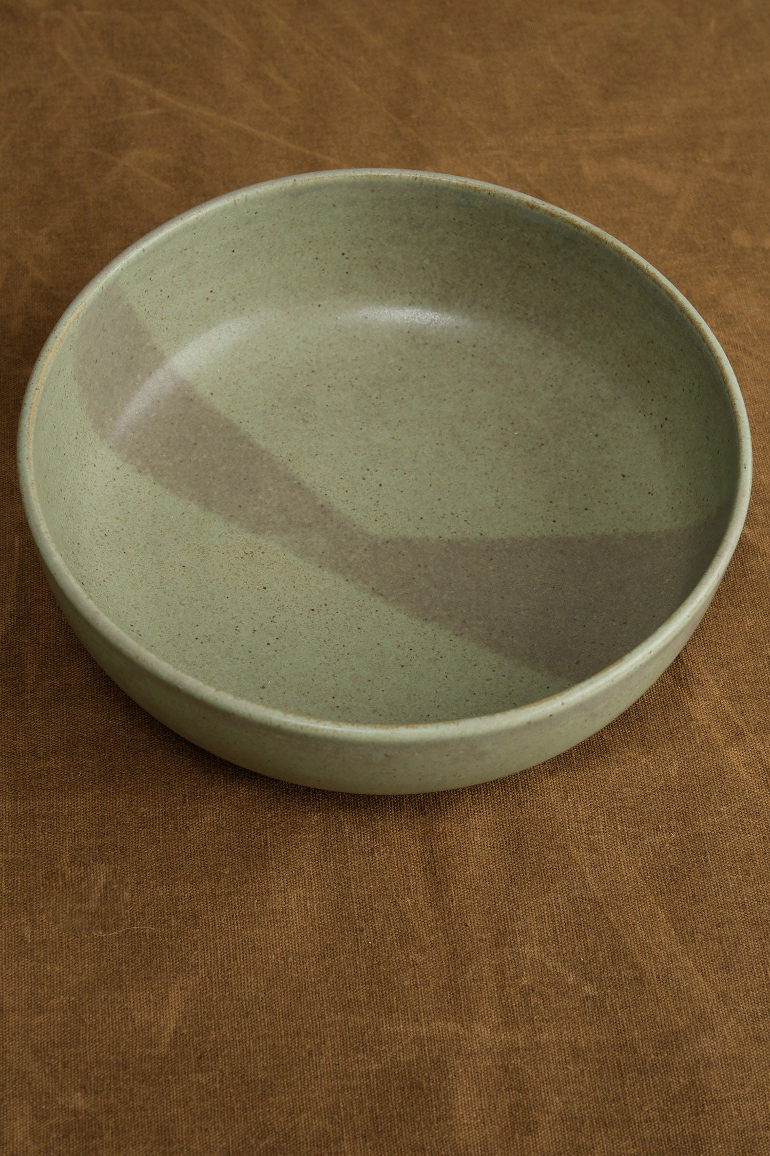 Jade handstroked painted bowl