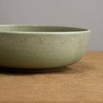 Shallow jade ramen bowl