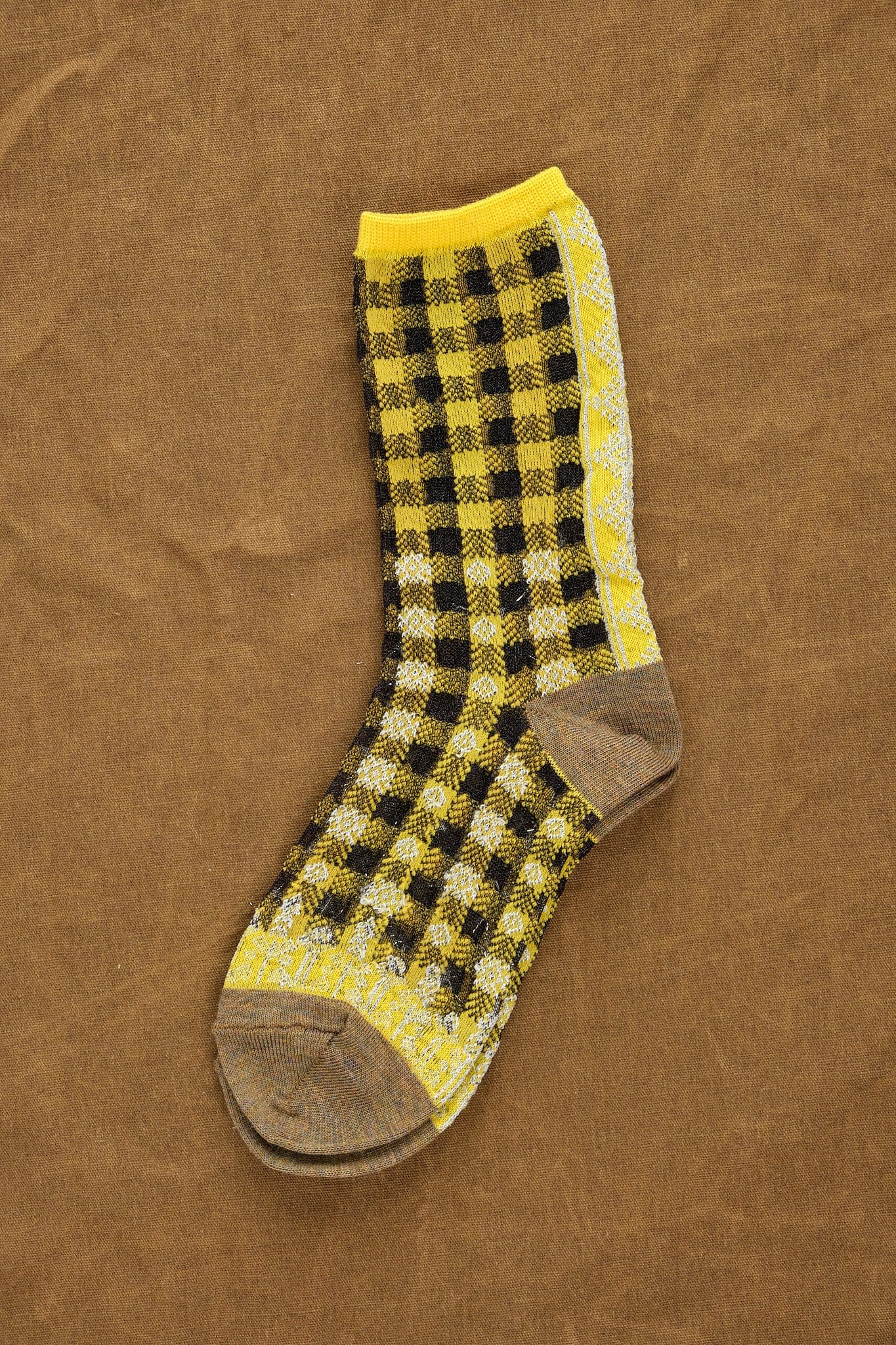 gingham socks