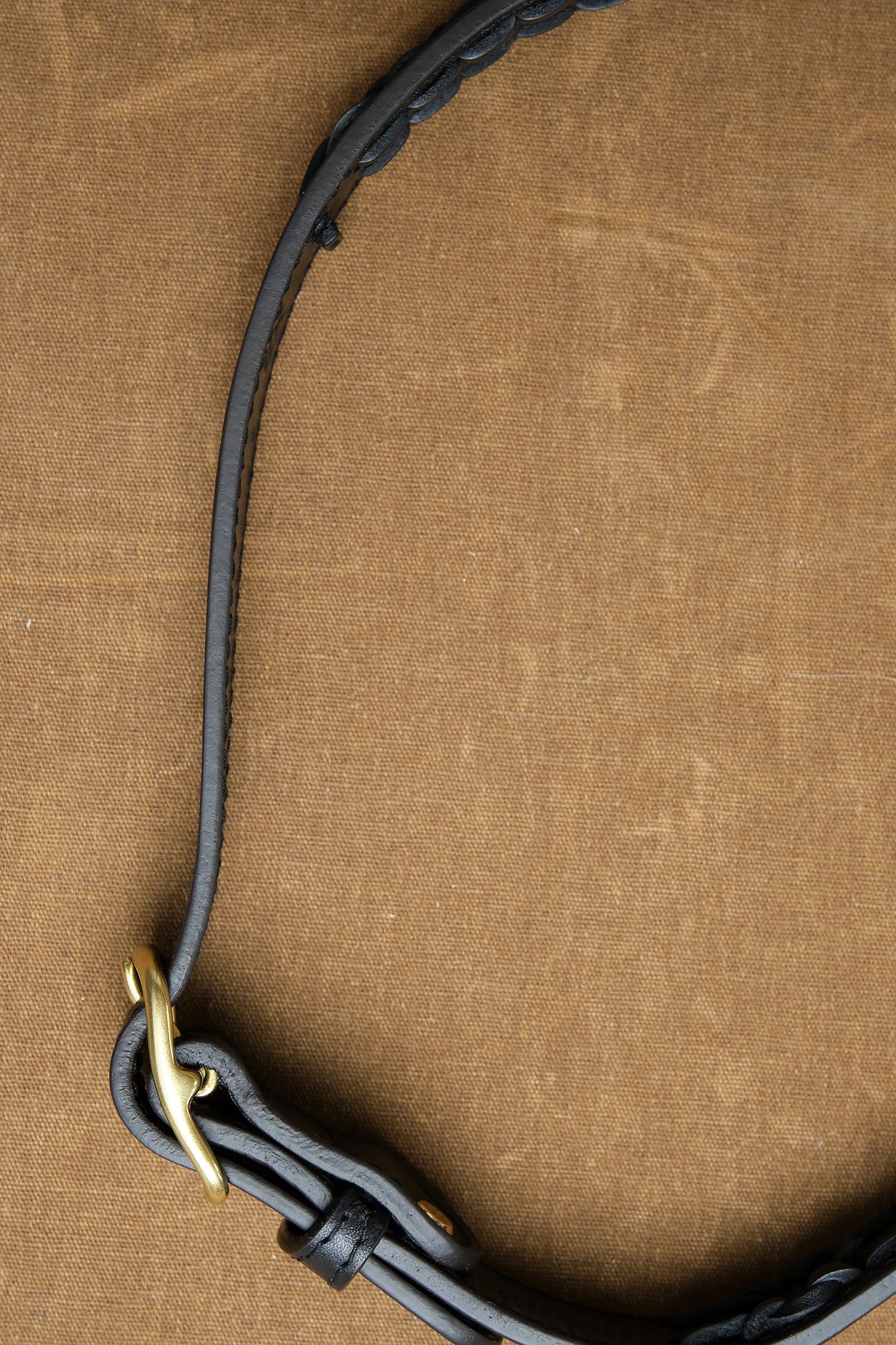 Lindquist leather vancette belt