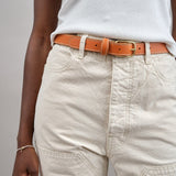 Lindquist Accessories Belts Simple Belt in Honey Vachetta Honey Vachetta / XSmall