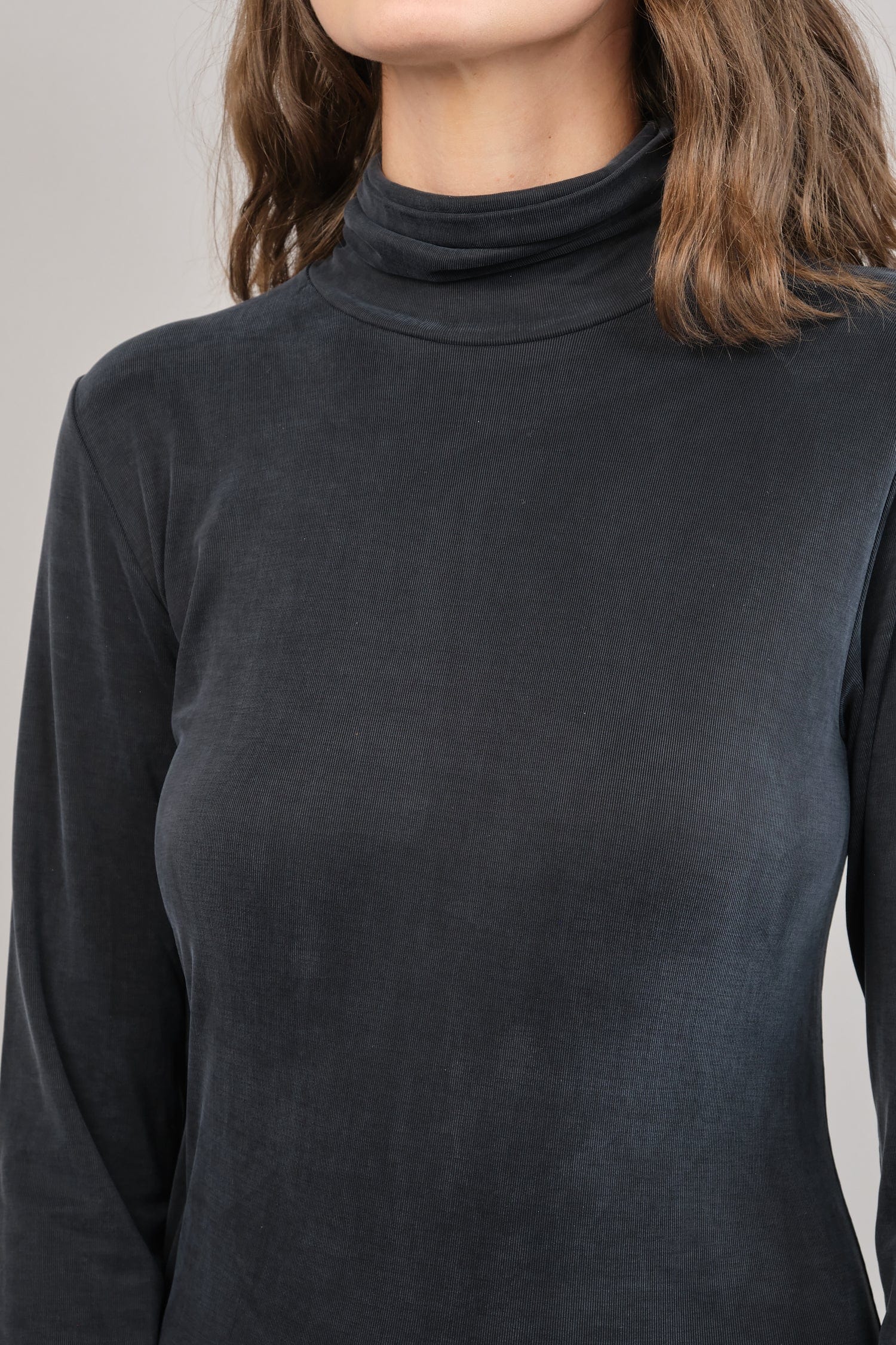 Neckline on Turtleneck Dress