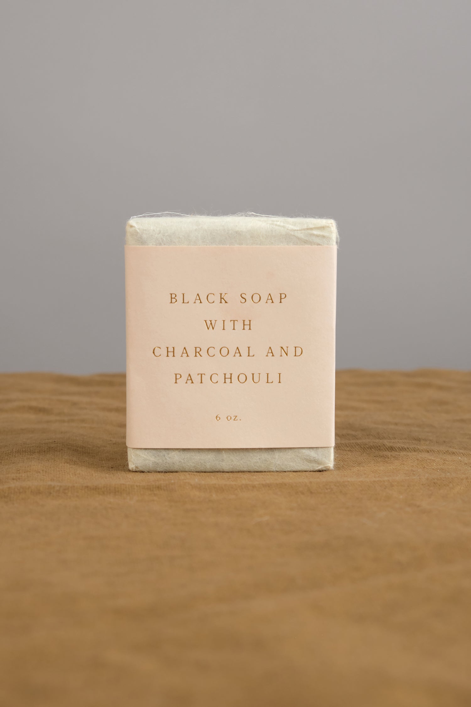 Black Soap with Charcoal and Patchouli