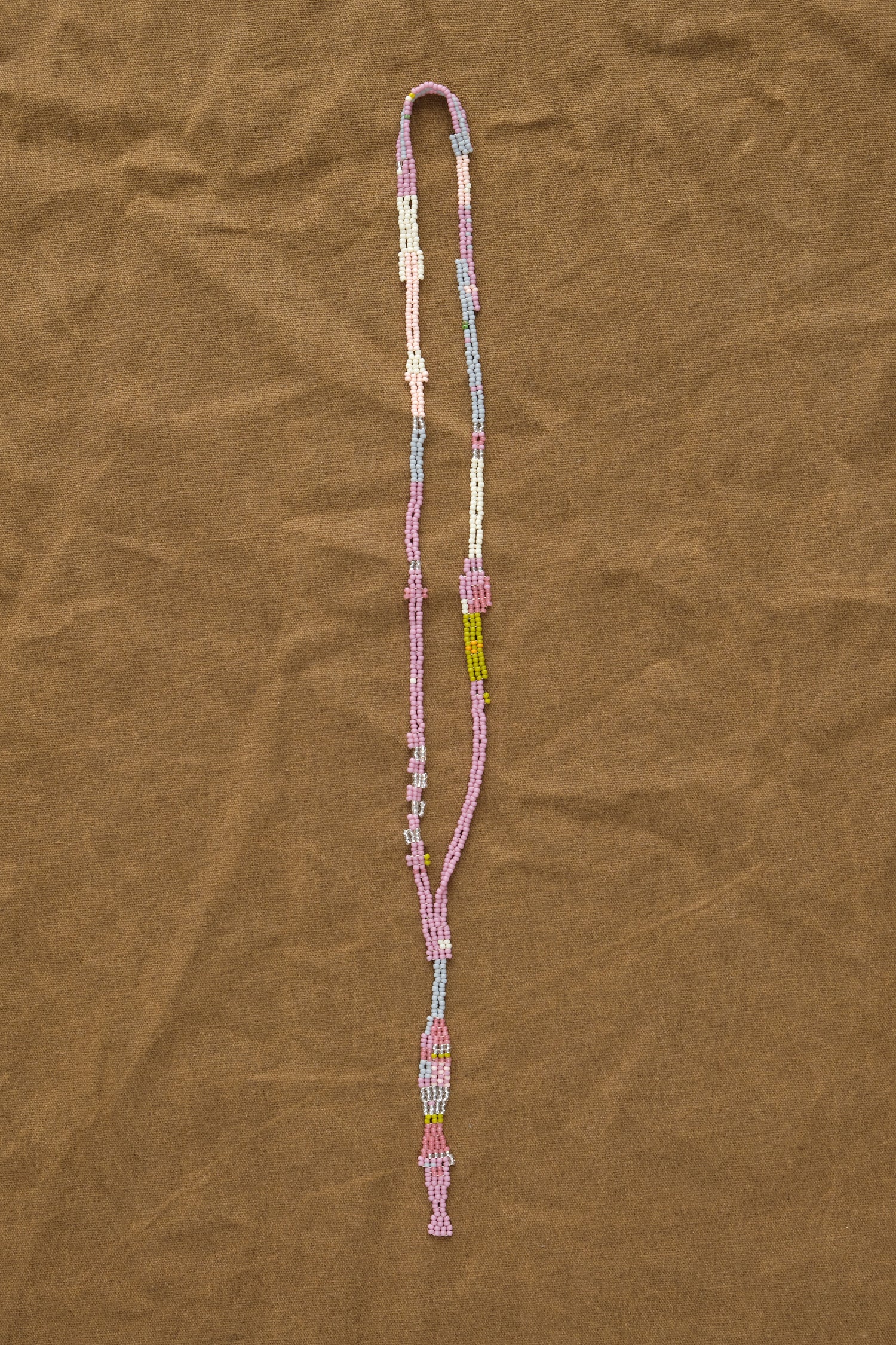 Flat of Fara Necklace in Purple