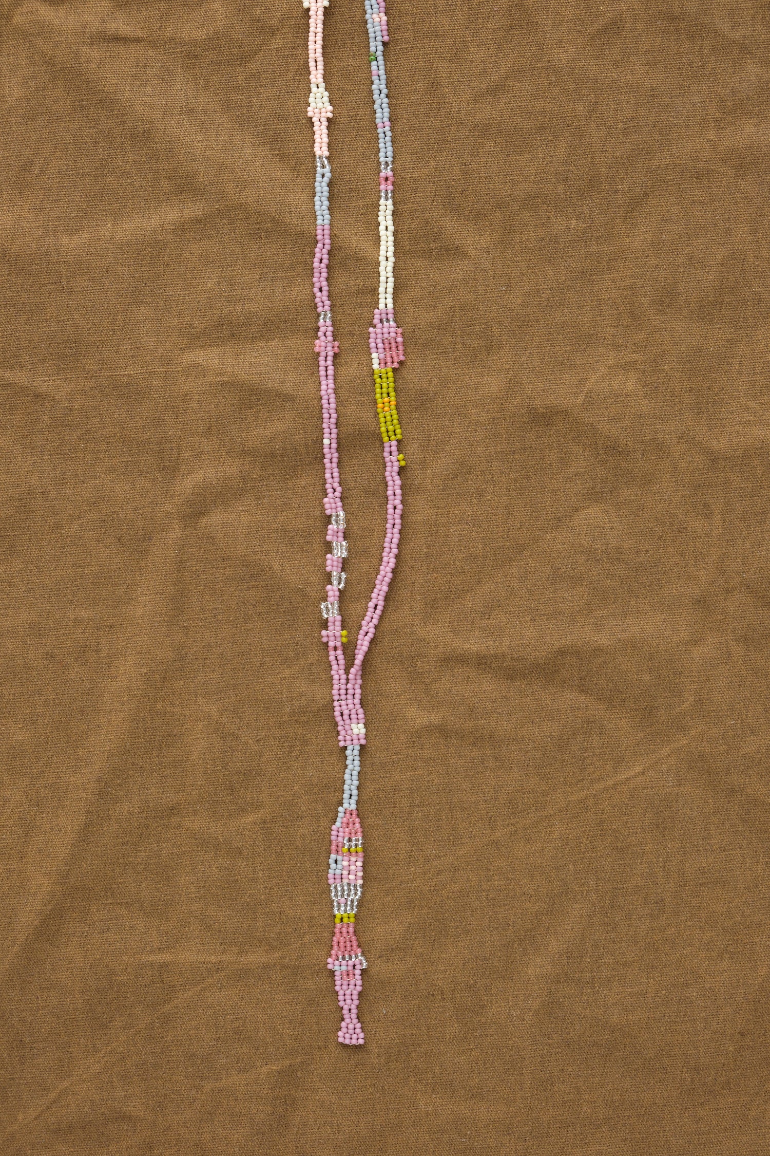 End of Fara Necklace in Purple