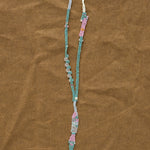Bottom on Fara Necklace in Teal