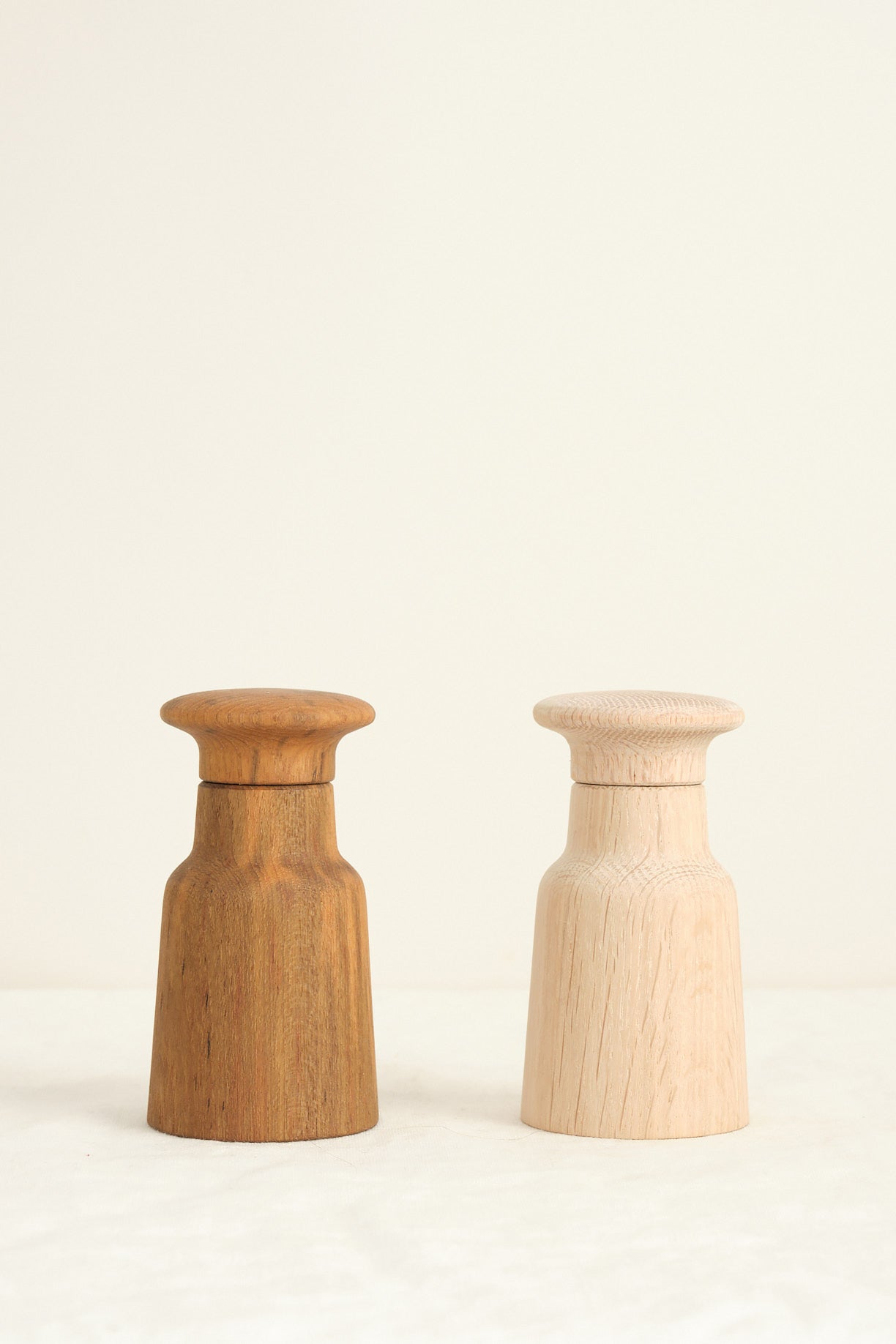 wood salt and pepper grinders