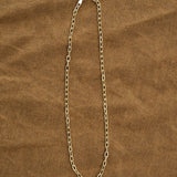 Stephanie Windsor Jewelry Necklaces 100mm Long Oval Link Chain 14K Yellow Gold / 18" Chain