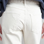 Back pockets on Bella Pant in White Oak