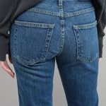 Back pockets on Babe Jean in True Blue