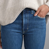 Amo Denim Apparel Womens Denim Chloe Crop Pant in Affection