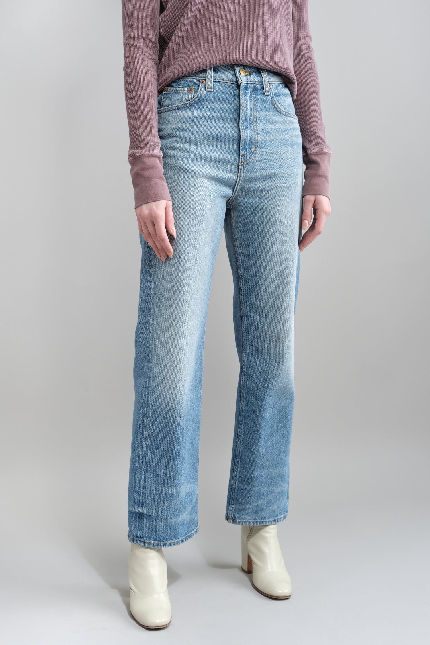 Front of Plein Relaxed Straight in Brit Vintage