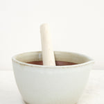 Motoshige mortar bowl with surikogi stick