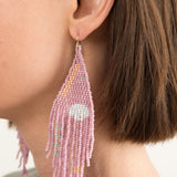 Salihah Moore Jewelry Earrings Orb Lilac Earrings Lilac / 5"