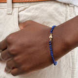 Beatrice Valenzuela Jewelry Bracelets Lapis Lazuli Bracelet Lapis Lazuli / 7" Chain