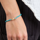 Beatrice Valenzuela Jewelry Bracelets Turquoise Bracelet Turquoise / 7" Chain