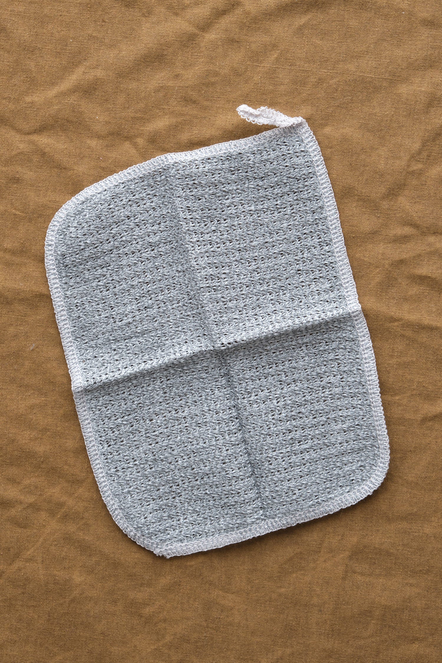 Unfolded Binchotan Charcoal Face Scrub Towel
