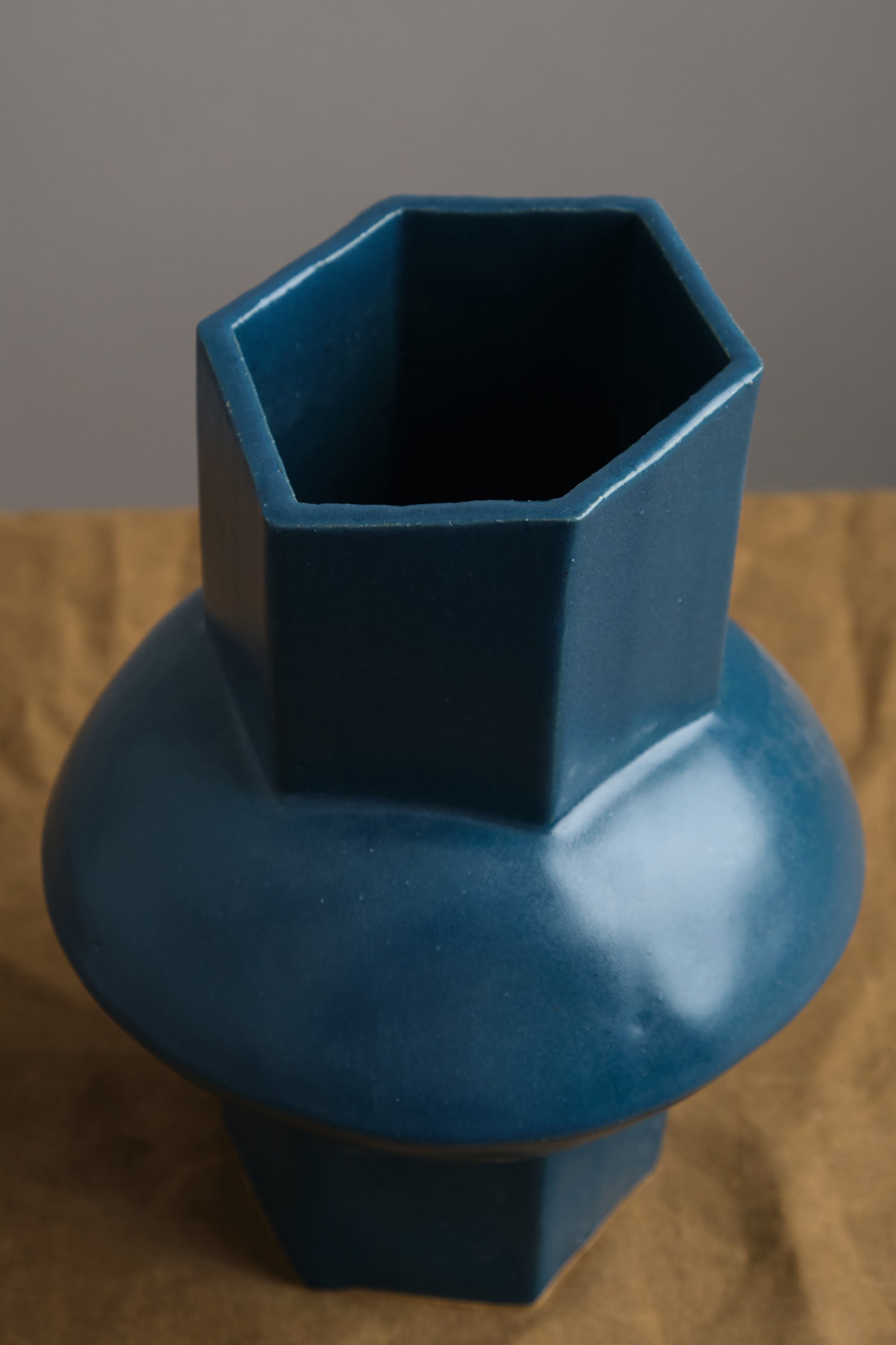 Inside of BZippy Small Oval Vase