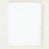 Linen Duvet White In Bed