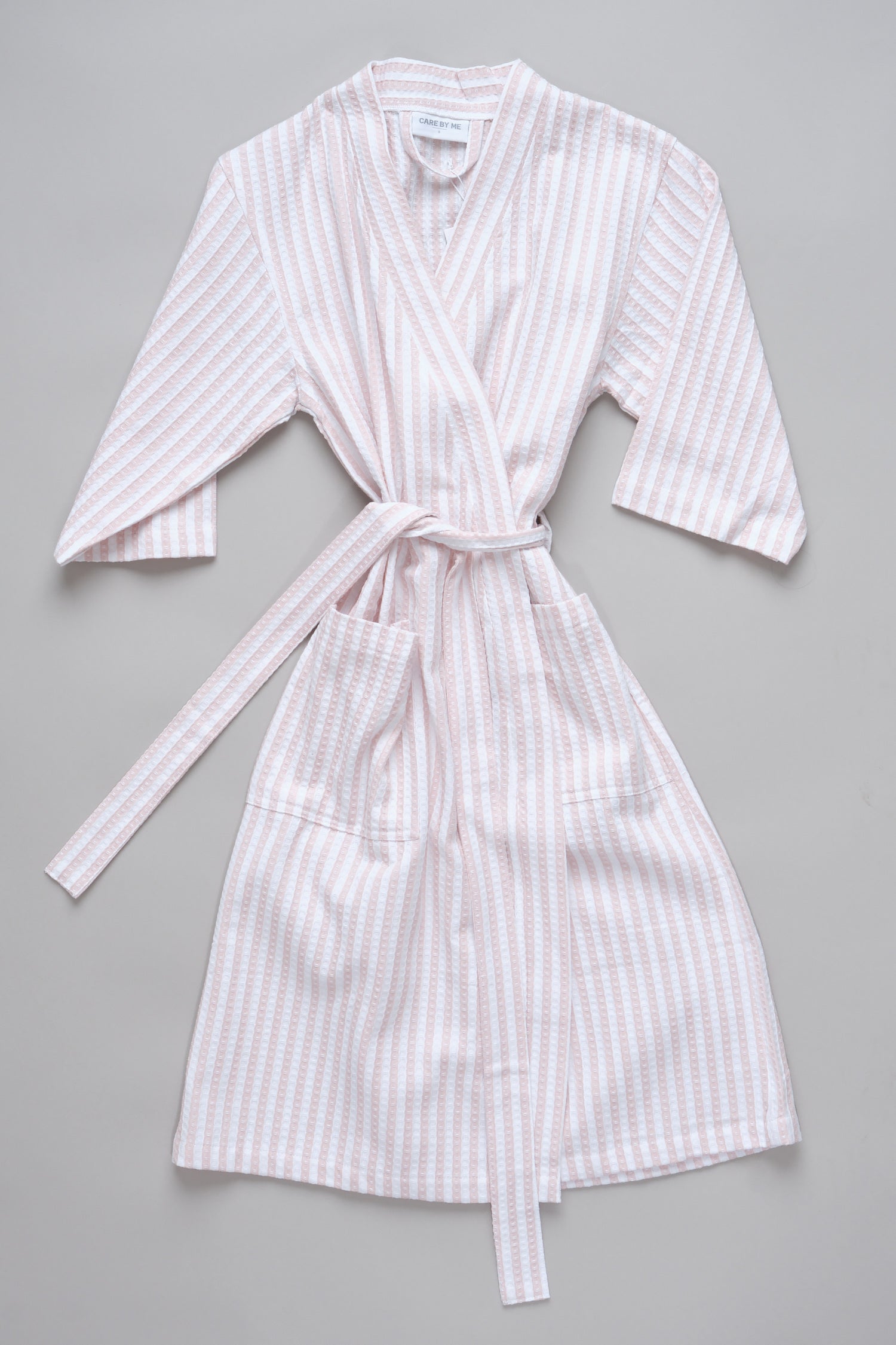 Flat Kathrine Kimono in Rose/White