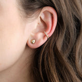 Carrie Hoffman Jewelry Earrings Tata Stud Earrings Diamond