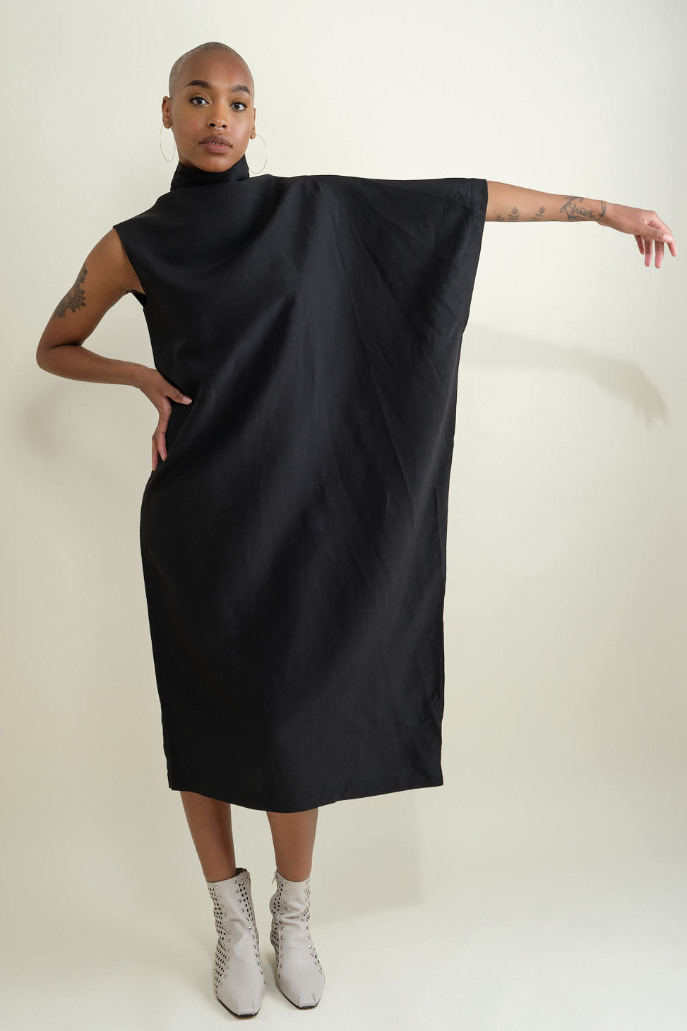 Sleeve on Diade Asymmetric Dress