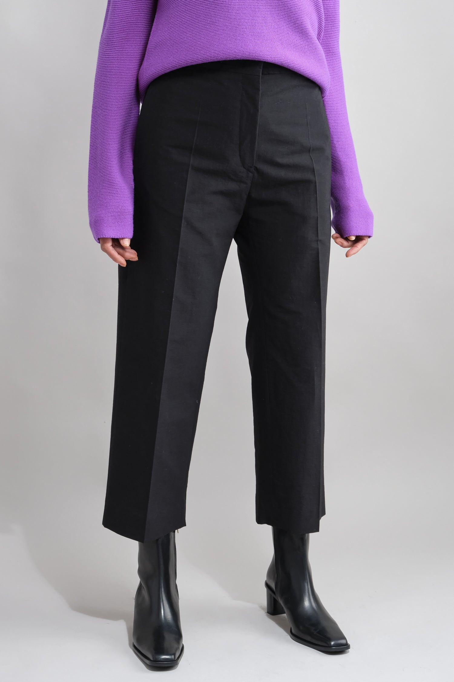 Front of Pali Tailored Straight Trousers