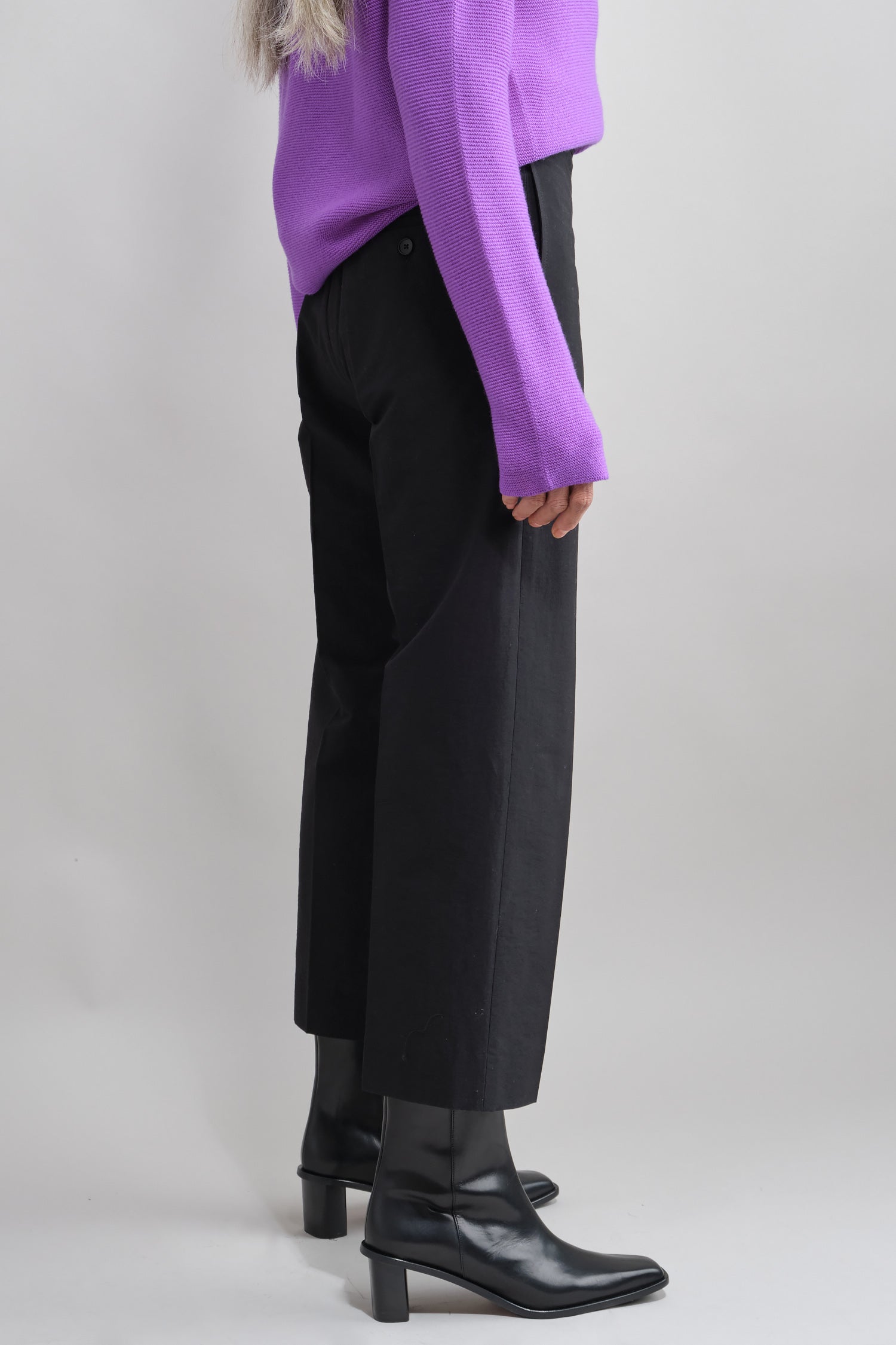 Side of Pali Tailored Straight Trousers