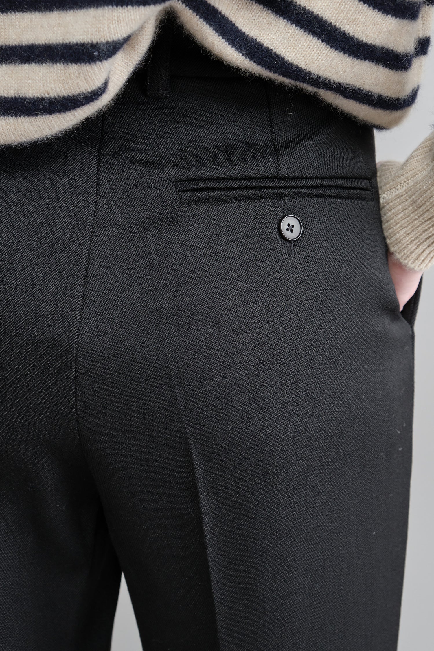 Back pocket on Pander Tailored Trousers