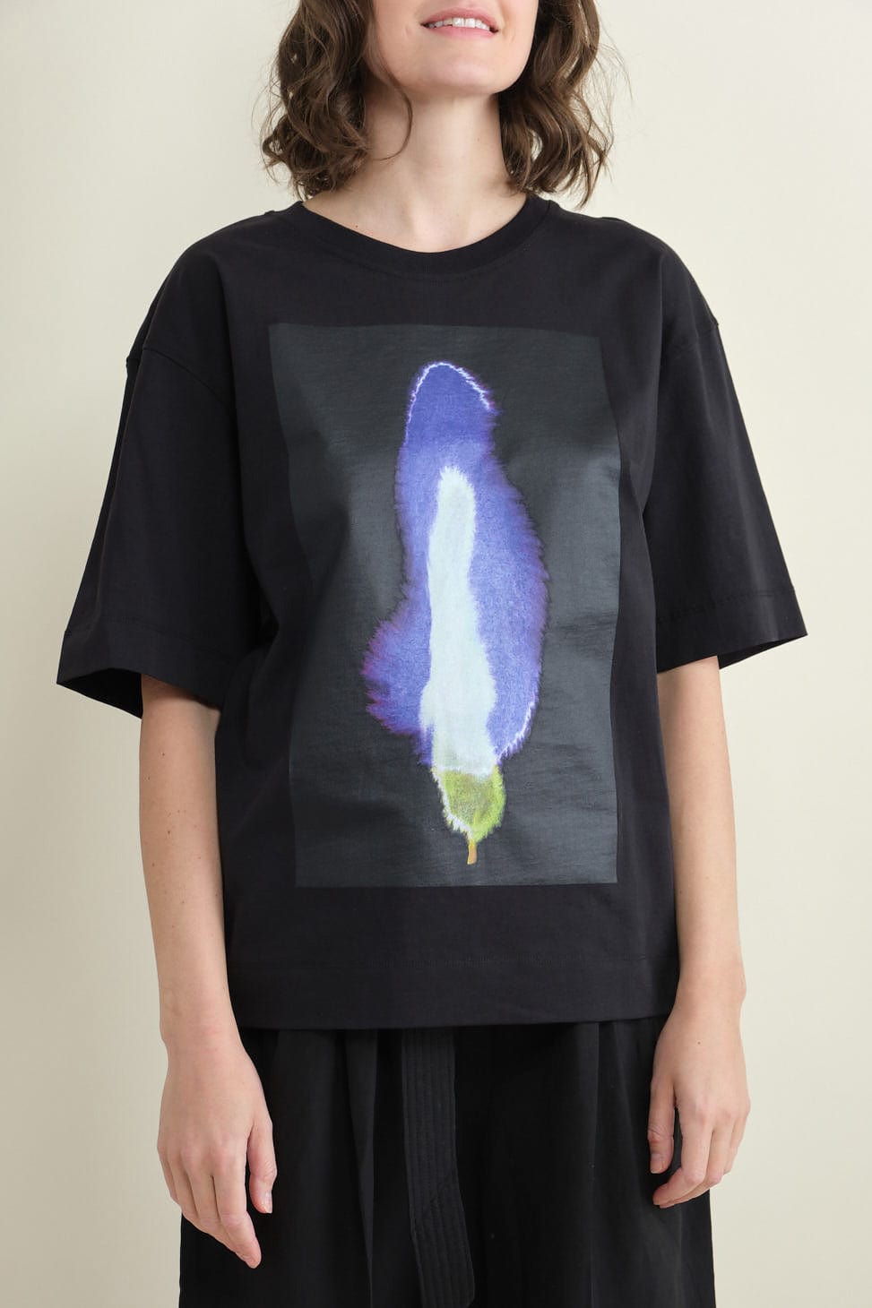 Front of Tijan Jersey T Shirt in Black