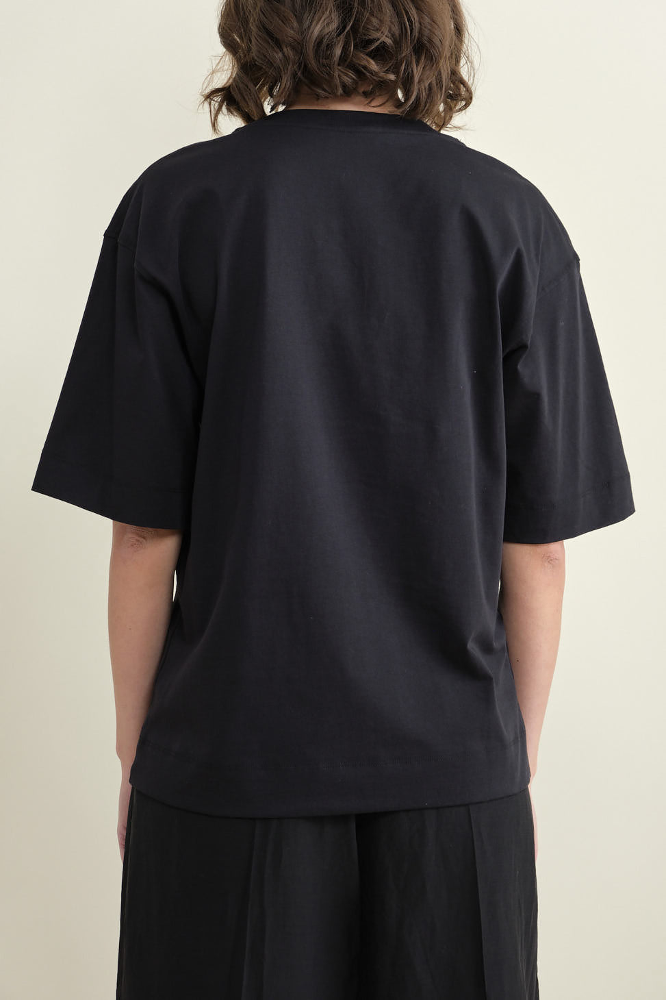 Back of Tijan Jersey T Shirt in Black