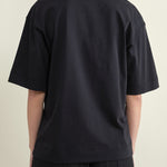 Back of Tijan Jersey T Shirt in Black
