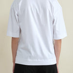 Back of Tijan Jersey T Shirt in White