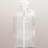 Common Good Home Cleaning Tools 16 oz Empty Glass Soap Bottle Dish