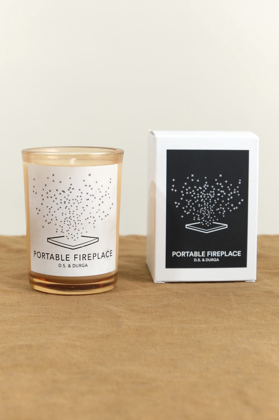 Portable Fireplace Candle with box