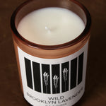 Lavender perfumed candle