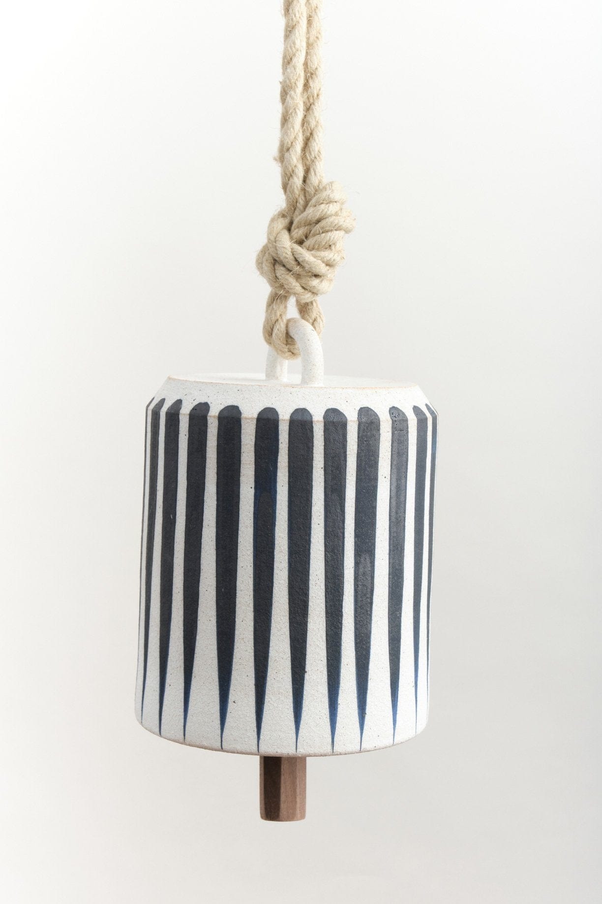 Mquan Large Wide Thrown Bell Stoneware
