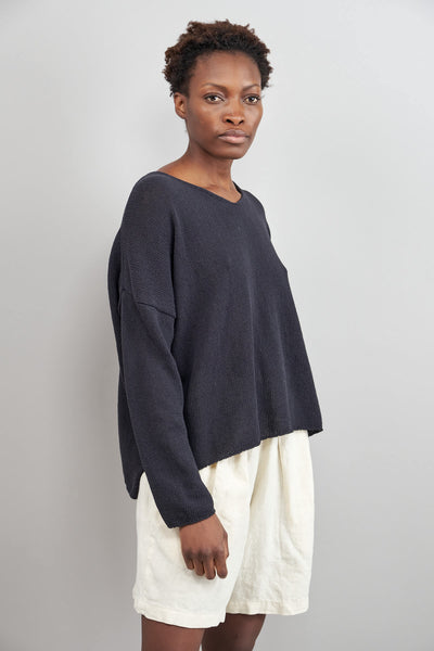 タンタン購入evam eva coil yarn v neck pullover | www.innoveering.net