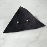 WWAKE Jewelry Earrings Small White Diamond Stud Diamond