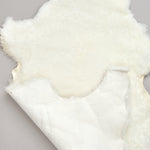 Natural Sheepskin in Ivory Farmhouse Pottery 