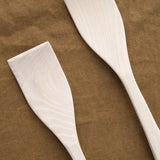Farmhouse Pottery Home Kitchen Serving Crafted Salad Servers in White