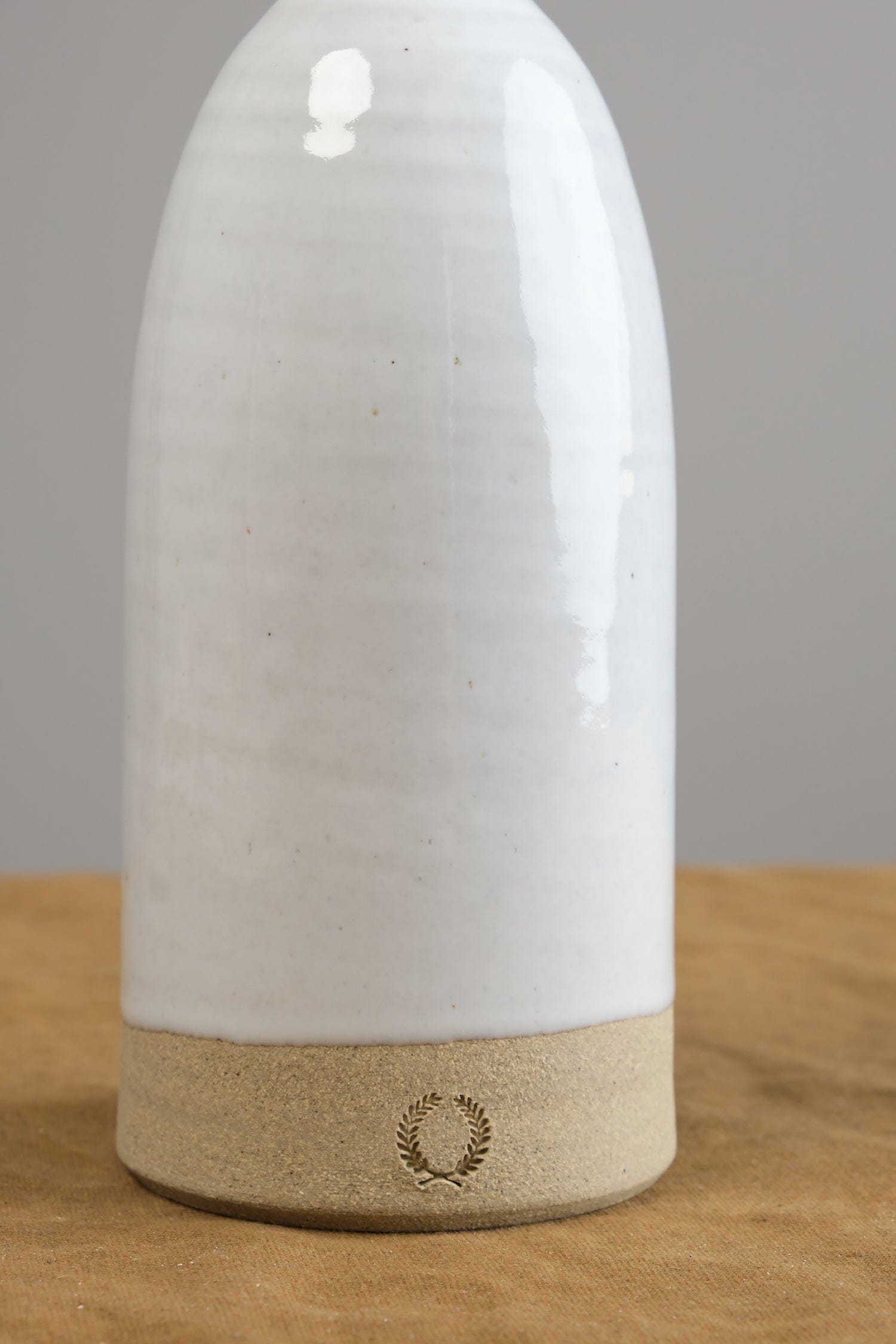 Bottom of Olive Oil Bottle
