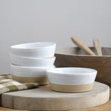 Farmhouse Pottery Home Kitchen Dishware Silo Bowl Stoneware / 5.5" D X 2" H