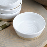 Farmhouse Pottery Home Kitchen Dishware Silo Bowl Stoneware / 5.5" D X 2" H