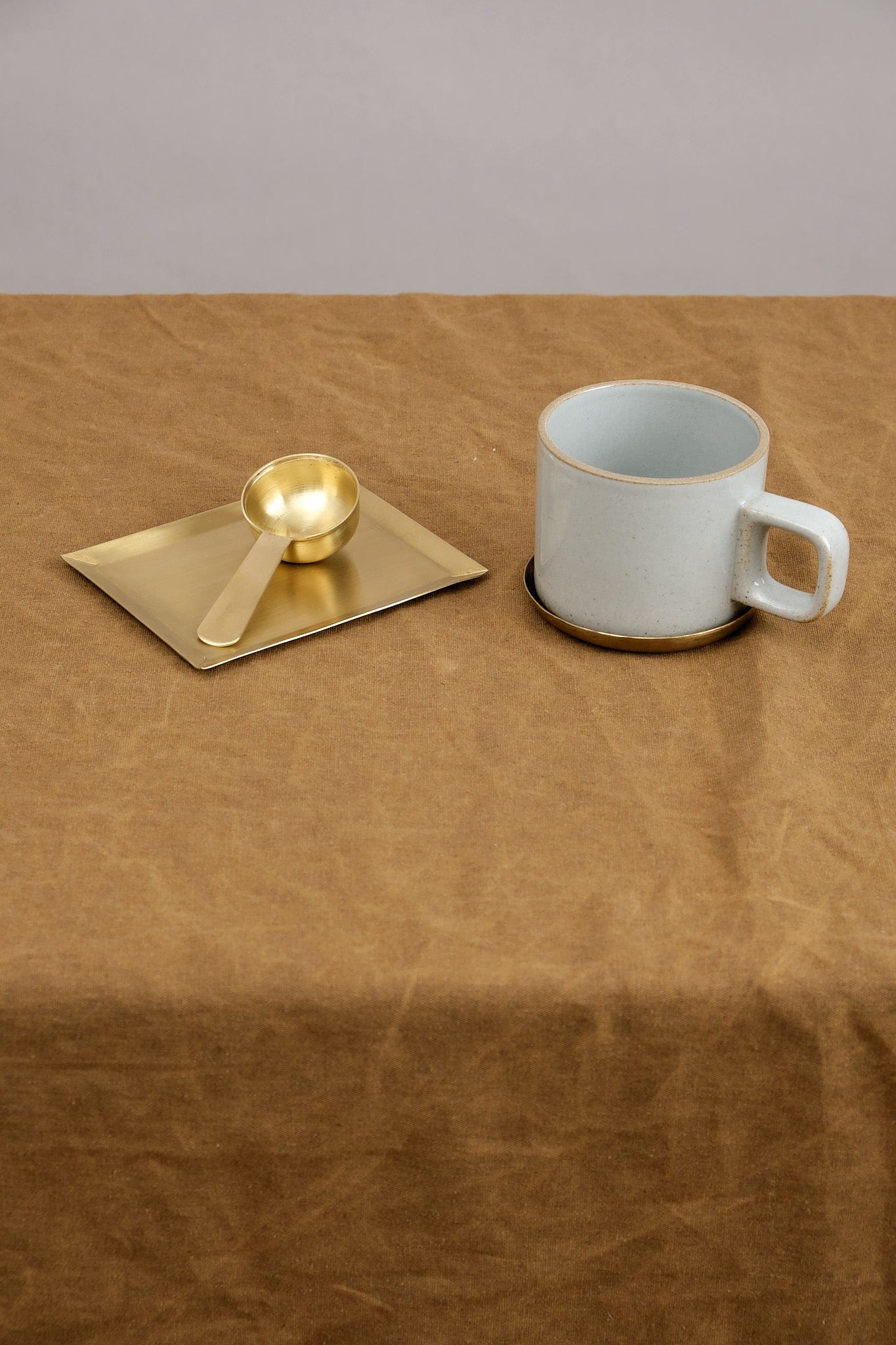 Fog Linen Work Brass Plate Rectangle