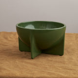 Fort Standard Home Vessels Small Standing Bowl in Moss Moss