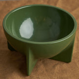 Fort Standard Home Vessels Small Standing Bowl in Moss Moss