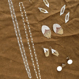 Hannah Keefe Jewelry Necklaces Mesh Necklace in Silver Silver