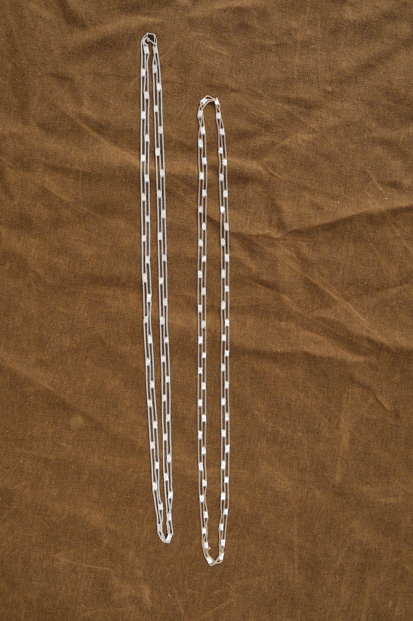 Long mesh necklace